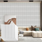 Heikki 30 Pack 3D Wall Panel for Interior Wall Décor, PVC Flower Textured Wall by YourBestChoices