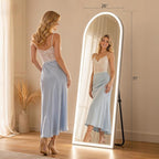 71" x 26" Arched Full Length Mirror - Image 6