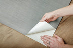 York Wallcoverings Natural Sisal Slate Peel and Stick Grasscloth Wallpaper - Image 5