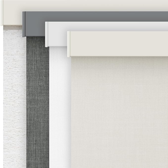 AOSKY Linen Roller Blinds Shades by AOSKY