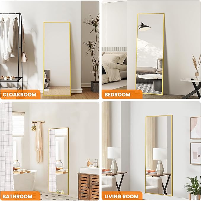TRAHOME Standing Mirror Full Length Mirror - Image 3