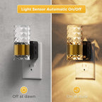 L LOHAS LED Night Light, Modern Night Lights Plug into Wall, 2 Pack - Image 2