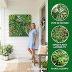 Artificial Grass Wall Panels, Privacy Screen Fence - Image 2