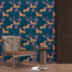 BOKEBEVE Extra Long Wallpaper Peel and Stick Vintage Tropical Tiger Contact - Image 3