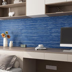 Livelynine 15.8x394 Navy Blue Peel and Stick Wallpaper Dark Indigo Textured - Image 3