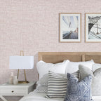 Beige Grasscloth Peel and Stick Wallpaper, Modern Textured Contact Paper - Image 2