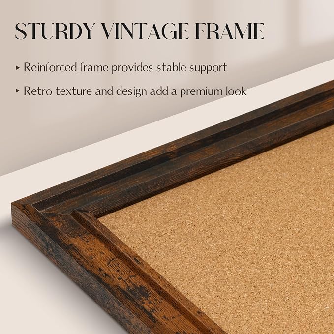 Large Bulletin Board, Cork Board - Image 3
