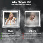 30"x30" LED Bathroom Mirror - Image 4