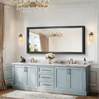 Large Bathroom Mirror, 60 x 28 Inch Rectangular Wall Mirror 0.6" Thickened Deep - Image 3