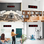 Ivation Oversized Large Digital Wall Clock - Image 3