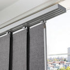VEVOR Panel Track Blinds, Extendable Track from 45.8 in to 86 in W, Trimmable - Image 8