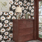 Daisy Floral Wallpaper Peel and Stick Boho Wallpaper - Image 8
