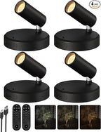 EZVALO Spotlights Indoor with Remote, 5500mAh Rechargeable Picture Lights by EZVALO