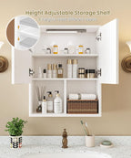 HAIOOU Bathroom Wall Cabinet - Image 5