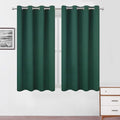 LEMOMO Blackout Curtains 52 x 45 inch/Green Curtains Set of 2 Panels/Thermal by Lemomo