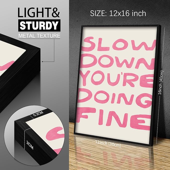 Daily Reminder Positive Canvas Wall Art, Positive Affirmations Wall Decor - Image 6