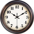 Yoiolclc Vintage Wall Clock 8 Inch Retro Silent Small Wall Clocks Battery by YoiolclcWallClock