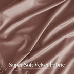 NICETOWN Dusty Pink Velvet Curtains 90 inches Long 2 Panels Set, Thermal - Image 6
