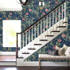 Floral Peel and Stick Wallpaper Bird and Floral Contact Paper 16.9inch x - Image 7