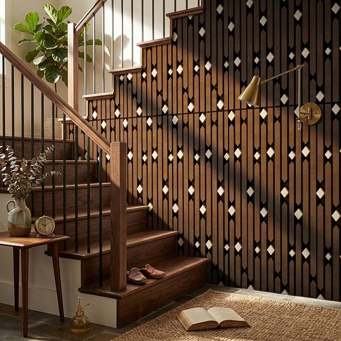 PVC Acoustic Wall Panels, Geometric Sound-Reducing Panels - Image 2