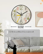 Decorative Wall Clocks Batterys Operated, Retro Wall Clock - Image 6