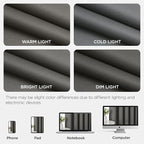 Joydeco Blackout Patio Sliding Door Curtains 84 Inches Long, Grommet Privacy - Image 8