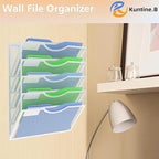 Kuntine.B Wall File Organizer Office - Image 6