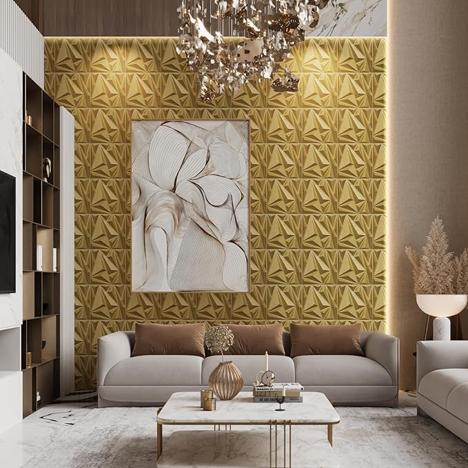 STICKGOO 3D Wall Panels for Interior Wall Decor, 33 Pack PVC Wall Panels - Image 4
