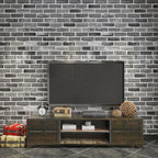 Art3d 10-Pack 52.5 Sq.Ft Faux Brick 3D Wall Panels Peel and Stick in Stone Ash - Image 8