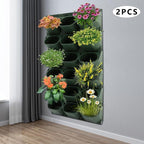 Vertical Wall Planter with 36 Pots, Hanging Garden Plant Flowerpot Holder - Image 7