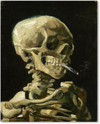 1 KINGO Van Gogh Canvas Wall Art: Skull of a Skeleton by 1KINGO