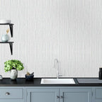 Beige Grey Grasscloth Wallpaper Peel and Stick 15.74" X 472.44" Removable - Image 6