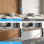 Art3d 6-Piece Wood Slat Panels for Stylish Interior Decor and Ceiling Decoration - Image 3
