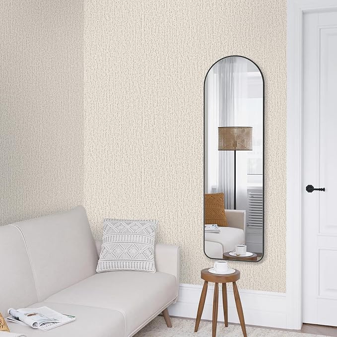 Peel and Stick Wallpaper Removable Wall Paper Textured Contact Paper Gray - Image 6