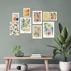 KBKBART Colorful Eclectic Wall Art Prints, Trendy Maximalism Famous Artist - Image 7