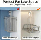 PUSDON 2-Pack 16.5" Extra Long Slim Hollowout Shower Caddy, Wall Mount Spice - Image 4