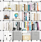 HOMIDEC Closet Organizers and Storage, 16 Cube Storage Organizer, Closet - Image 8
