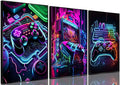 BGFCE Game Room Decor Posters Set of 3 by BGFCEWallArt