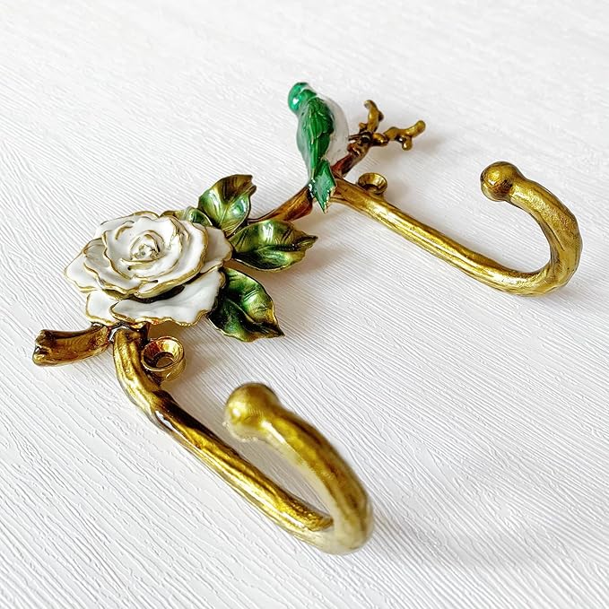 Vintage Bird Shaped Decorative Wall Hook Rack Hanger - Image 2