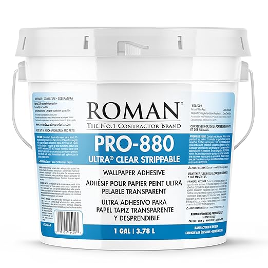 Roman PRO-880 Wallpaper Adhesive & Paste by ROMANProducts