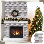 12PCS 3D Wall Panels Peel and Stick Foam Faux Brick Wall Panels, Self-Adhesive - Image 5