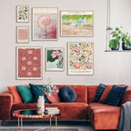 Habseligkeit Flower Posters for Room Aesthetic, Boho Wall Art Prints, Unique - Image 2