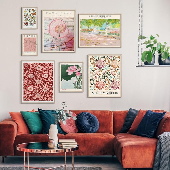 Habseligkeit Flower Posters for Room Aesthetic, Boho Wall Art Prints, Unique - Image 2