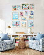 KBKBART Coastal Cowgirl Room Decor Aesthetic Set of 13, Coastal Granddaughter - Image 7