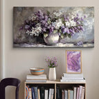 SERIMINO Large Wall Art for Living Room, Still Life Flowers Canvas Prints - Image 6