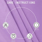 LEMOMO Blackout Curtains 52 x 95 inch/Lavender Curtains Set of 2 Panels/Thermal - Image 4