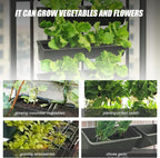 8 Pockets Vertical Garden Wall Planter Raised Beds Hanging Planter Wall Mounted - Image 3