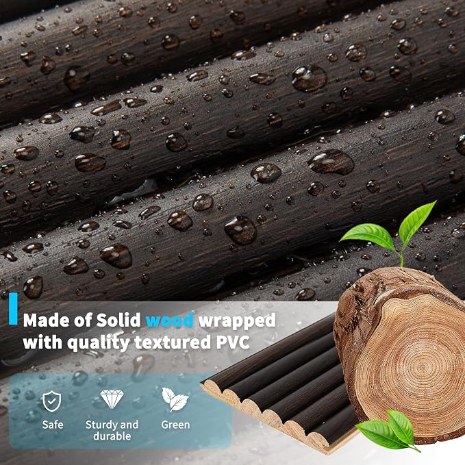 Art3d Fluted Wood Panel - Image 5