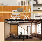 Juexica 2 Pcs Natural Bamboo Wall Panel 48 x 24 Inch Bamboo Covering Renewable - Image 6