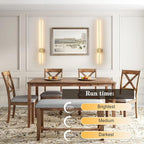 Battery Operated Modern Wall Sconces, Dimmable Wireless Wall Light Set of Two - Image 4